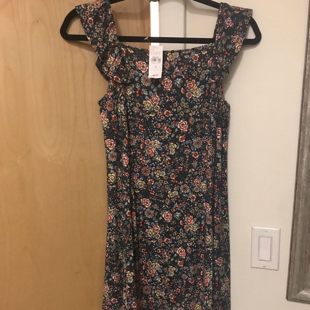 Loft flare dress